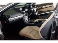 2013 Mercedes-Benz E200 BlueEFFICIENCY AMG 1.8 CGi W207 Avantgarde Coupe AT 7 speed สีดำ สีเดิม ไร้การชน สวยมากน๊อตไม่ขยับ หลังคาแก้ว Panoramic Glass Roof รูปที่ 11